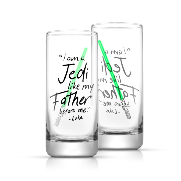 Star Wars Luke Skywalker™ Lightsaber Tall Drinking Glasses