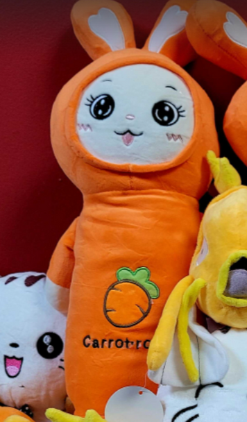 Kitty Carrot Plush