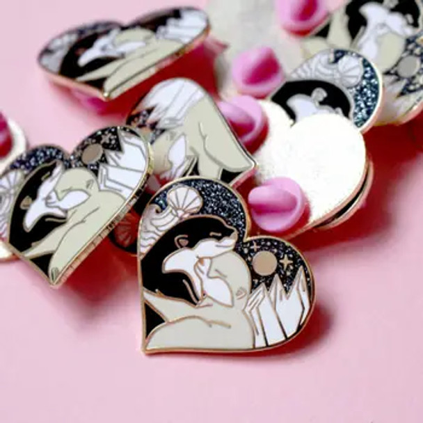 Glitterpunk Pins