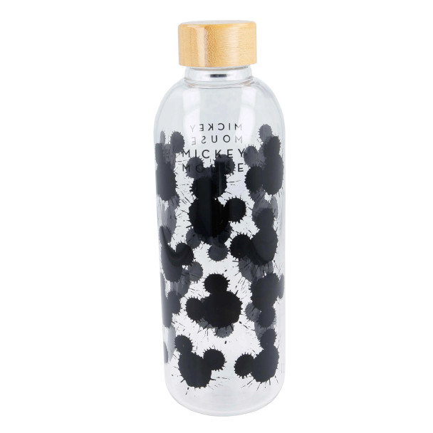 LARGE GLASS BOTTLE 1030 ML MICKEY