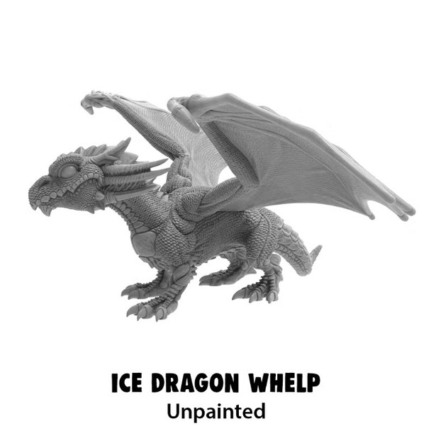 Monster Scenery: Ice Dragon Whelp - Unpainted