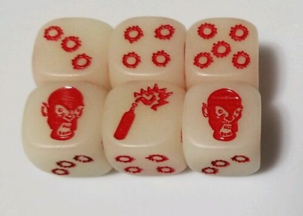 Zombicide Glow in the Dark Dice