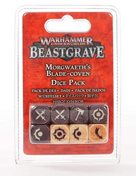 Warhammer Underworlds: Morgweath's Blade-Coven Dice