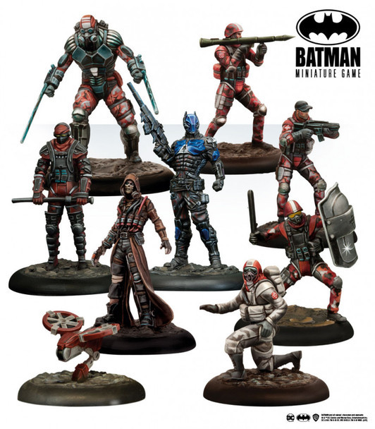 Batman Miniature Game: Militia Invasion Force Bat Box Set