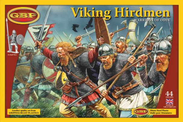 28mm Historical: Viking Hirdmen - Warriors Of Odin (plastic)