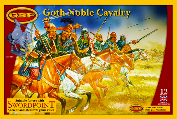 28mm Historical: Goth Noble Cavalry