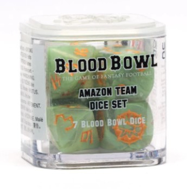 Blood Bowl: Amazon Team Dice Set