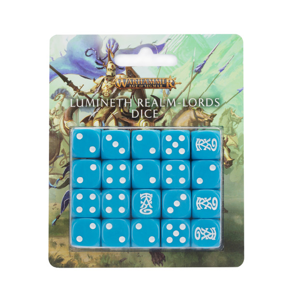 Age of Sigmar: Lumineth Realm-Lords Dice