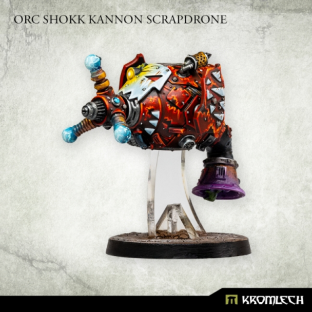 Kromlech Miniatures: Orc Shokk Kannon Scrapdrone