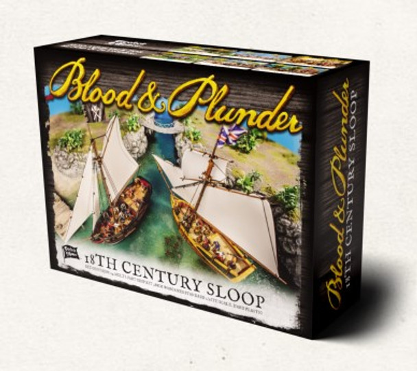 Blood & Plunder: Bermuda Sloop Ship Kit