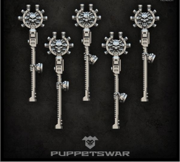 Puppetswar: (Accessory) Psionic Staffs (right) (5)