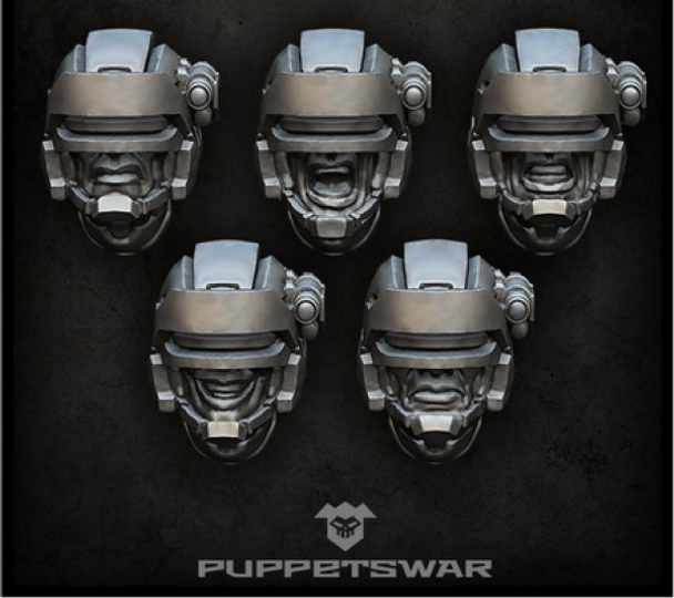 Puppetswar: (Accessory) Oppressors Heads (5)