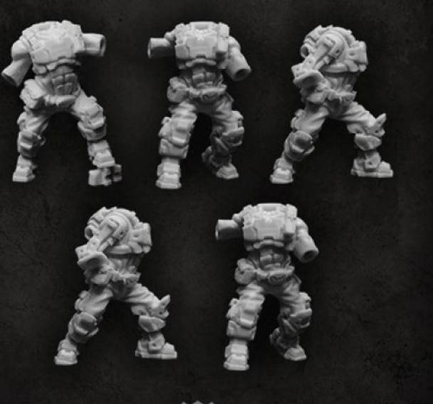 Puppetswar: (Accessory) Veteran Commandos Bodies (5)