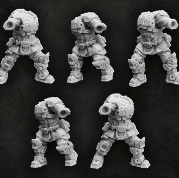 Puppetswar: (Accessory) Veteran Troopers Bodies (5)