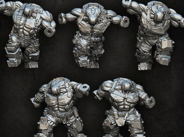 Puppetswar: (Accessory) Orc Bodies (5)