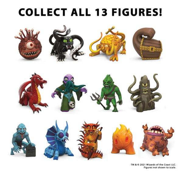 Dungeons & Dragons: 3 in. Vinyl Mini - Monster Series 1: Dungeons & Dragons 1e (1)