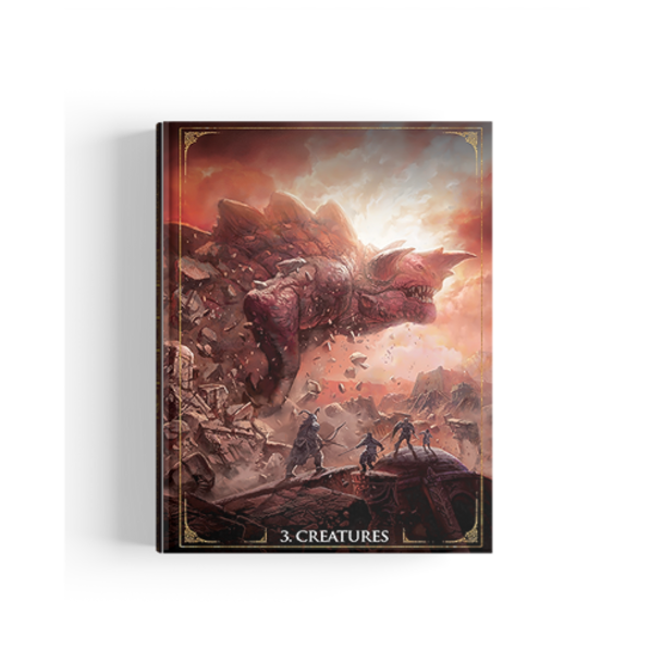 Fateforge: Book 3 Creatures - Red Dragon Deluxe 5e