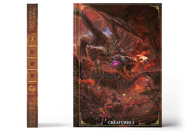 Fateforge: Book 5 Creatures 2 - Red Dragon Deluxe 5e