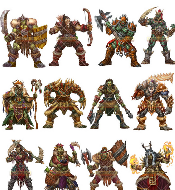 Orcs-Skinny Minis