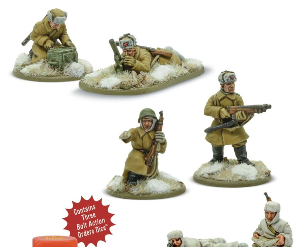 Soviet Army (Winter) Weapons Teams