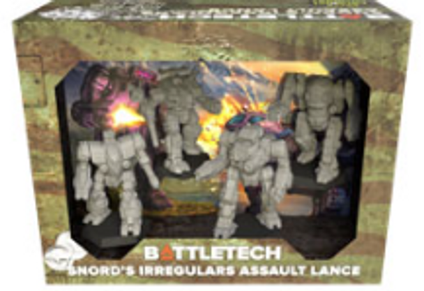 BattleTech: Miniature Force Pack - Snords Irregulars Assault Lance