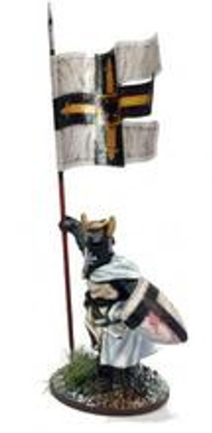 Age of Crusades Foot Ordenstaat War Banner and Bearer