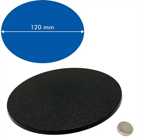 Oval - 120mm Base - 1 Pack with included Magnets