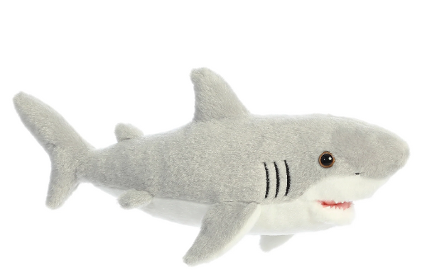 Flopsie™ - 12" Great White Shark