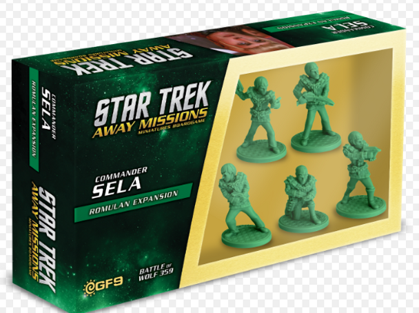 Star Trek Away Missions Commander Sela Romulan Expansion