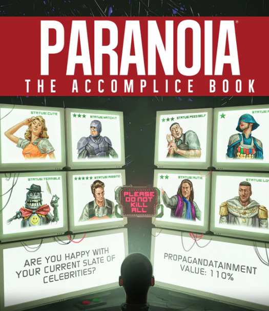 Paranoia the Accomplice Book