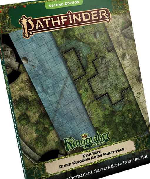 Pathfinder RPG: Flip-Mat - Kingmaker Adventure Path River Kingdom Ruins Multi-Pack