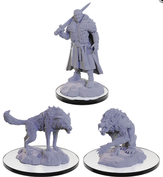 Dungeons & Dragons Nolzur's Marvelous Unpainted Miniatures: W22 Loup Garou