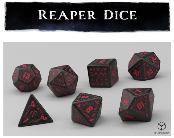 Azrael's Guide to the Apocalypse Reaper Dice
