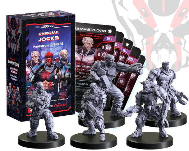 Cyberpunk Red Combat Zone: Maelstrom Gangers - Chrome Jocks