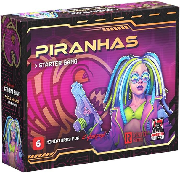 Cyberpunk Combat Zone: Piranhas Starter Gang