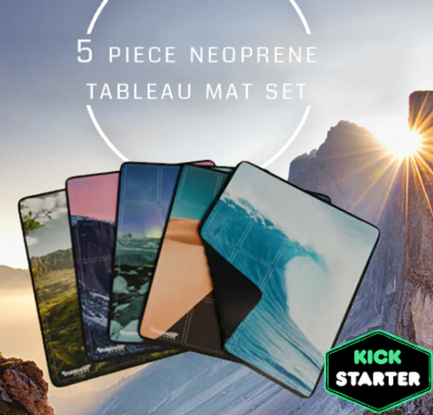 5 Piece Neoprene Tableau Mat Set