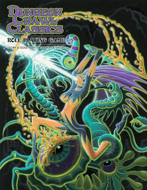 Dungeon Crawl Classics Core Rulebook―Erol Otus Cover
