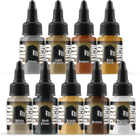 Pro Acryl Metallics Set