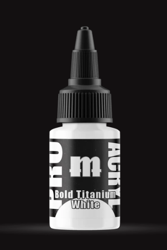 001-Pro Acryl Bold Titanium White