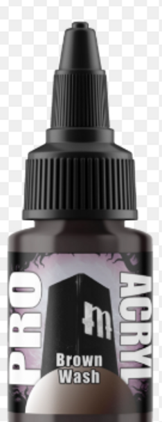 Pro Acryl Brown Wash