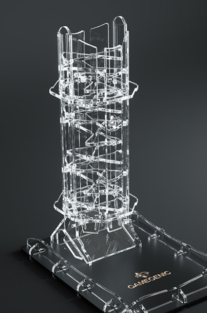 Crystal Twister Premium Dice Tower