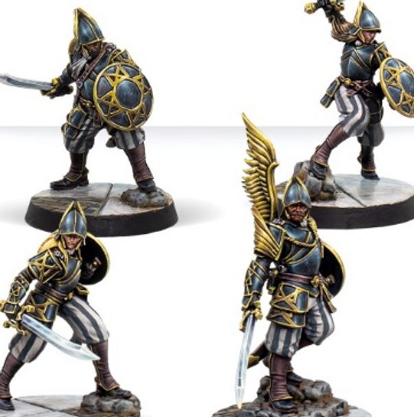 Warcrow: Hegemony of Embersig - Black Legion Bucklermen