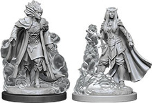 Female Tiefling Sorcerer with Spell Effects W12 Dungeons & Dragons Nolzur`s Marvelous Unpainted Miniatures