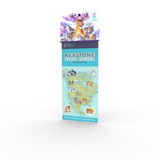 Keystone North America (Second Edition) - Field Journal Sticker Map