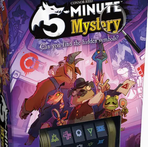 5 Minute Mystery (New Design) - Cooperative Deduction Game