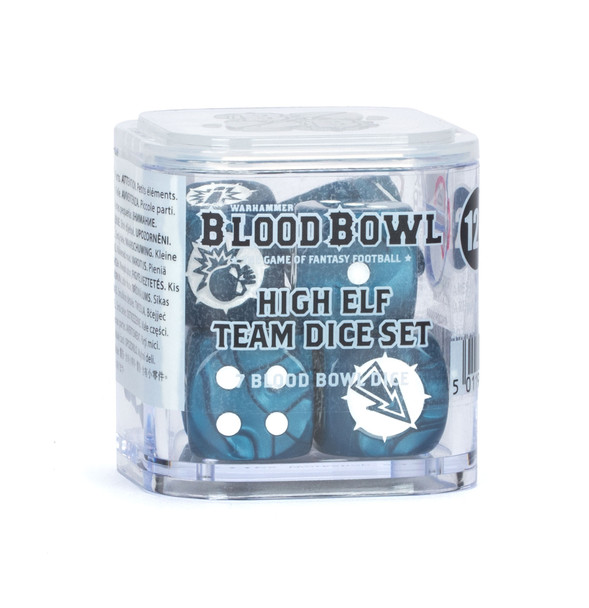 (Pre-Order) BLOOD BOWL: HIGH ELF TEAM DICE SET
