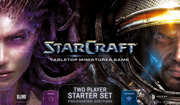 (PRE-ORDER) STARCRAFT: TWO PLAYER STARTER SET - FOUNDERS EDITON