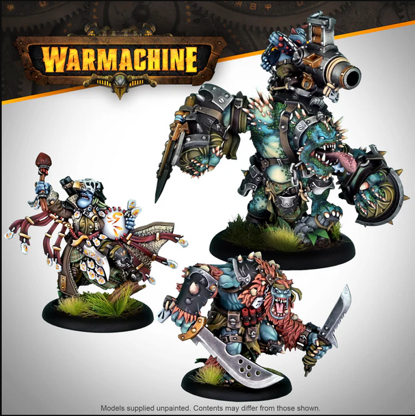 Warmachine: Southern Kriels Kithguard Battlegroup Box