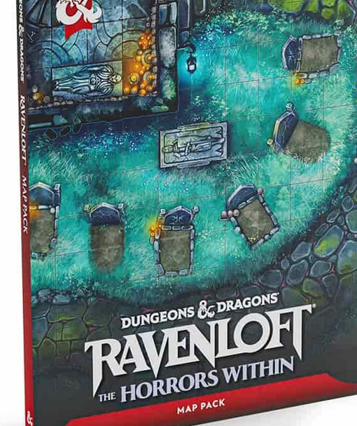(Pre-Order) RAVENLOFT HORRORS WITHIN: MAP PACK