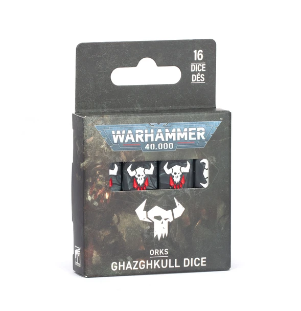 (Pre-Order) ORKS: GHAZGHKULL DICE